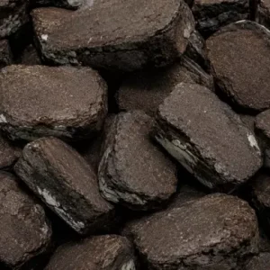 Peat briquettes